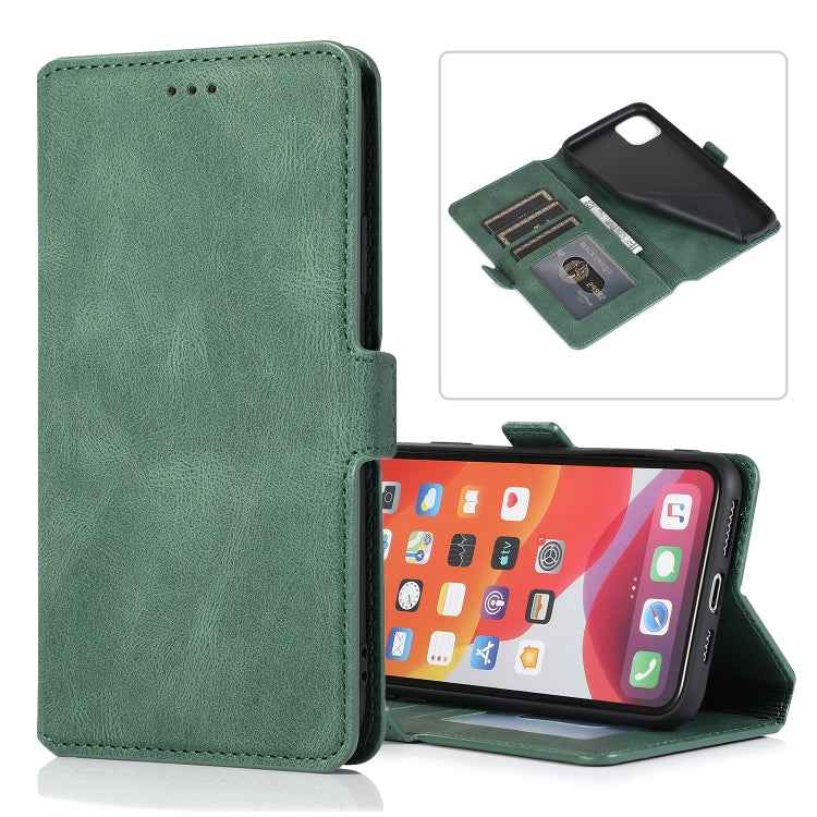 Retro Magnetic Closing Clasp Horizontal Flip Leather Case with Holder & Card Slots & Photo Frame & Wallet, For iPhone 6, For iPhone 6 Plus, For iPhone SE 2022 / SE 2020 / 8 / 7, For iPhone 8 Plus / 7 Plus, For iPhone 11, For iPhone 11 Pro              ...
