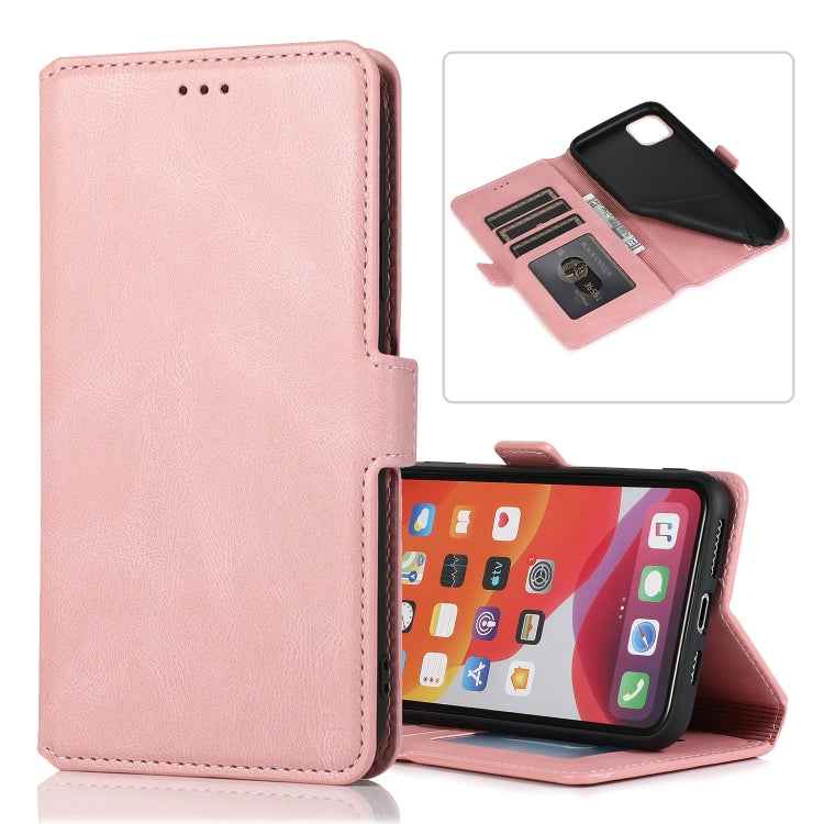 Retro Magnetic Closing Clasp Horizontal Flip Leather Case with Holder & Card Slots & Photo Frame & Wallet, For iPhone 6, For iPhone 6 Plus, For iPhone SE 2022 / SE 2020 / 8 / 7, For iPhone 8 Plus / 7 Plus, For iPhone 11, For iPhone 11 Pro              ...