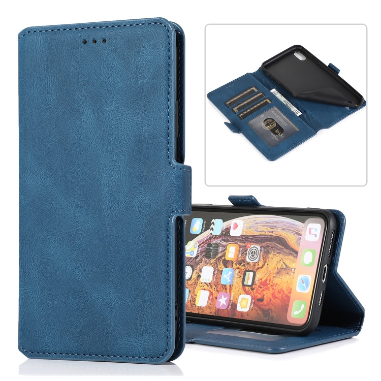 Retro Magnetic Closing Clasp Horizontal Flip Leather Case with Holder & Card Slots & Photo Frame & Wallet, For iPhone 6, For iPhone 6 Plus, For iPhone SE 2022 / SE 2020 / 8 / 7, For iPhone 8 Plus / 7 Plus, For iPhone 11, For iPhone 11 Pro              ...