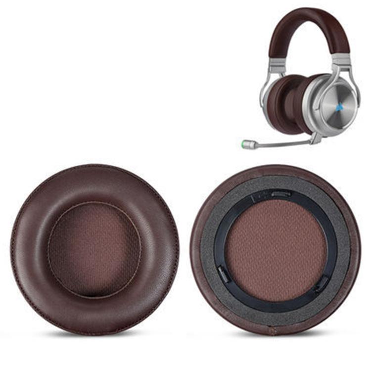 1 Pair Lambskin Replacement Earpads For Corsair Virtuoso RGB WIRELESS XT, Lambskin For Corsair Virtuoso(White), Lambskin For Corsair Virtuoso(Brown), Lambskin For Corsair Virtuoso(Black)