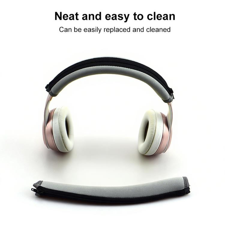 Neoprene Zipper Headband Cushion Pad Replacement Parts, For Beats Solo3 / Solo2