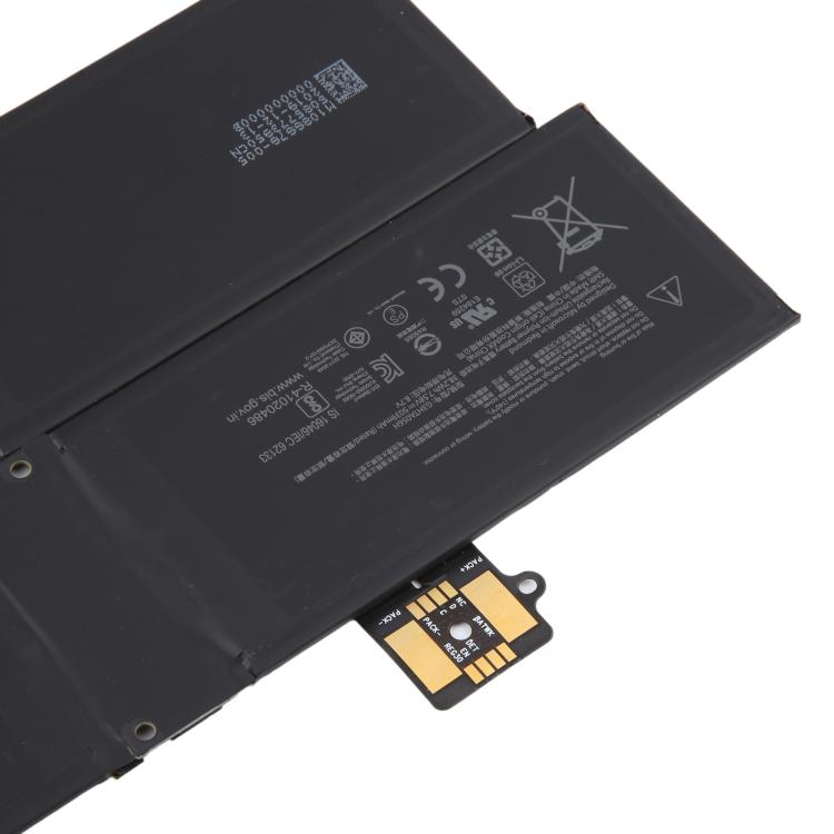 For Surface Pro X 1876 MQ03 G3HTA056H 38.2Wh 5039mAh Battery Replacement, For Surface Pro X