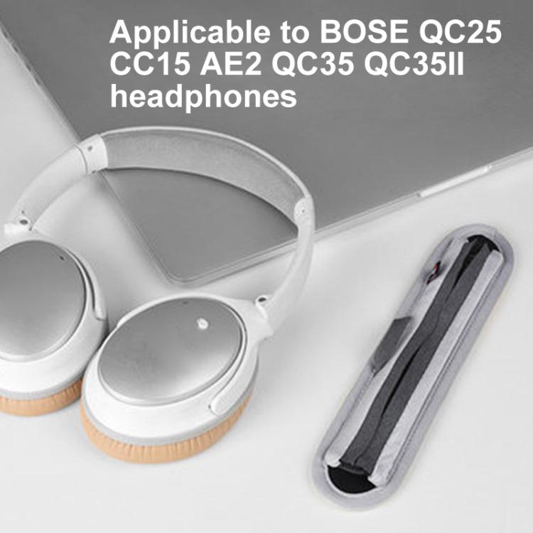 Neoprene Zipper Headband Protective Cover For BOSE QC25 / QC15 / QC35 II, Small-Black, Small-Black Grey, Small-Grey, Large-Black, Large-Black Grey, Large-Red, Large-Brown