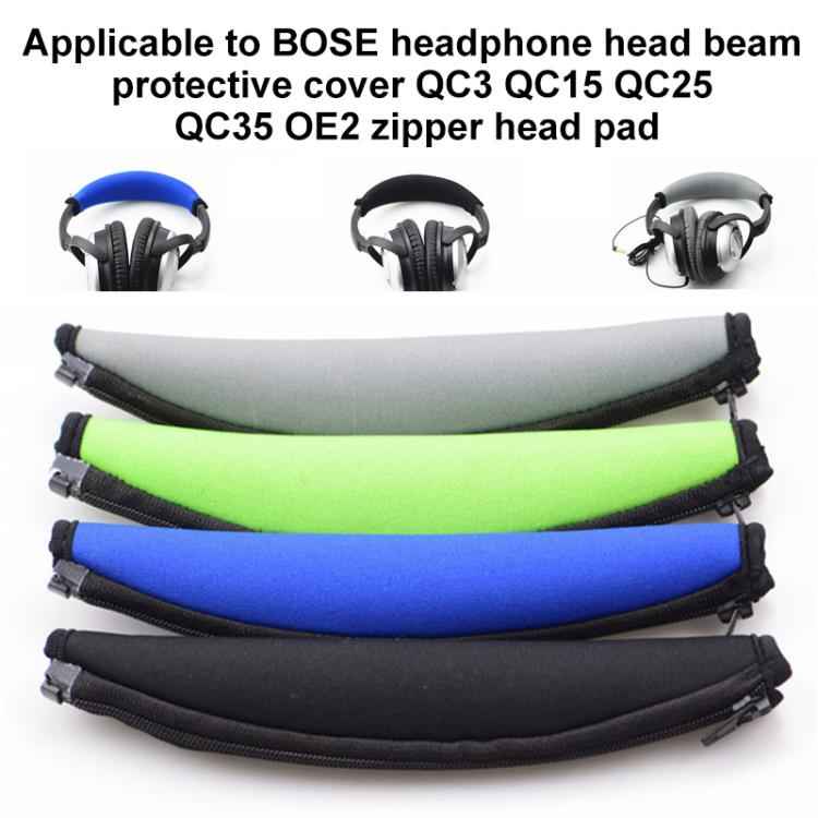 Neoprene Zipper Headband Protective Cover For BOSE QC2 / QC15 / AE2 / AE2W