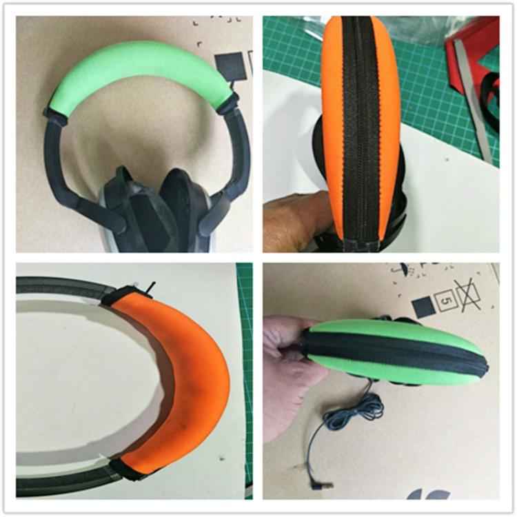 Neoprene Zipper Headband Protective Cover For BOSE QC2 / QC15 / AE2 / AE2W