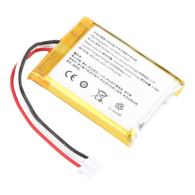 For JBL TUNE3 803448 1500mAh Battery, For JBL TUNE3