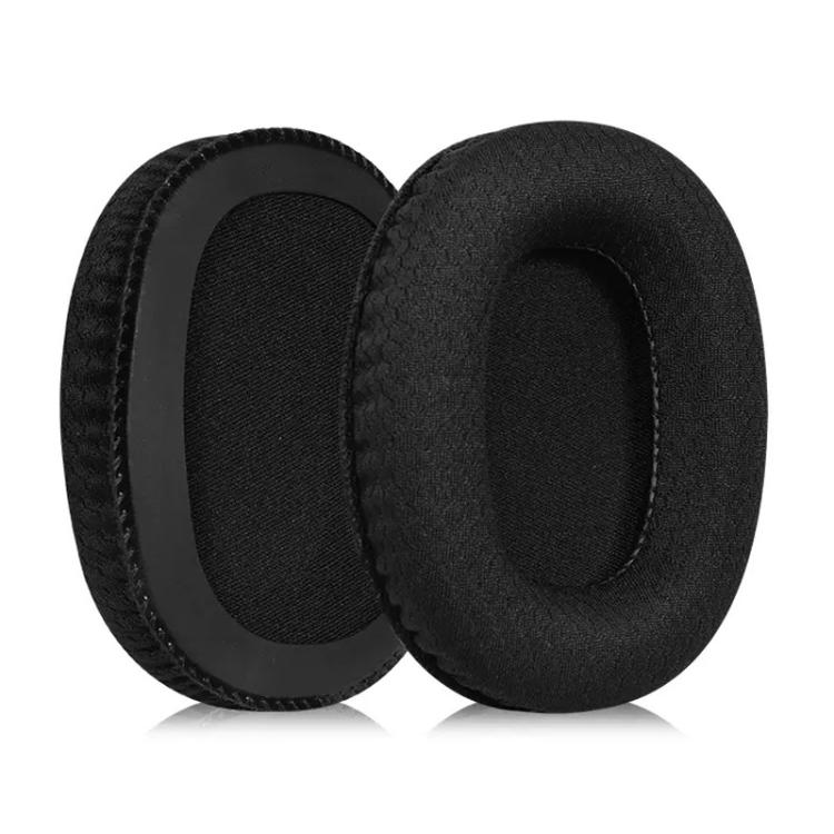 2pcs Sponge Earmuffs Replacement Earpads For Marshall Monitor, Ice Silk Cloth, Football Net