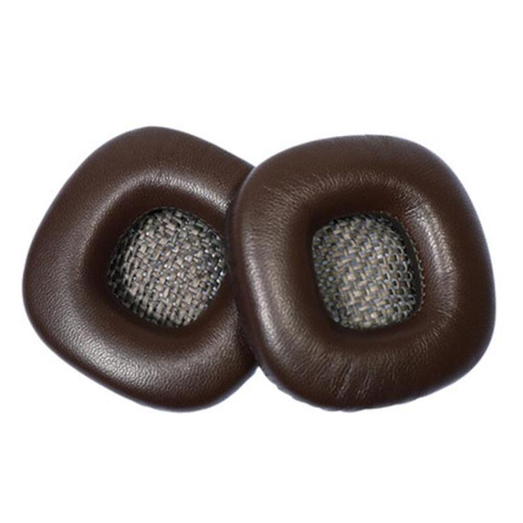 2pcs Sponge Earmuffs Replacement Earpads For Marshall Major II, Black Ice Silk, Black Football Net, Black Protein PU, Black Lambskin, White Lambskin, Brown Lambskin