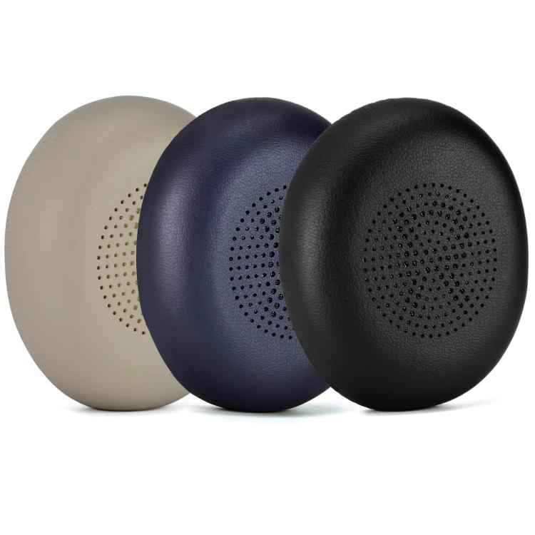 1 Pair Protein Leather Earpads For Jabra Evolve2 65 / Evolve2 40 SE / Elite 45H