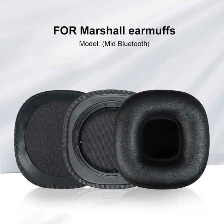 2pcs Protein Leather Replacement Earpads For Marshall Mid Bluetooth