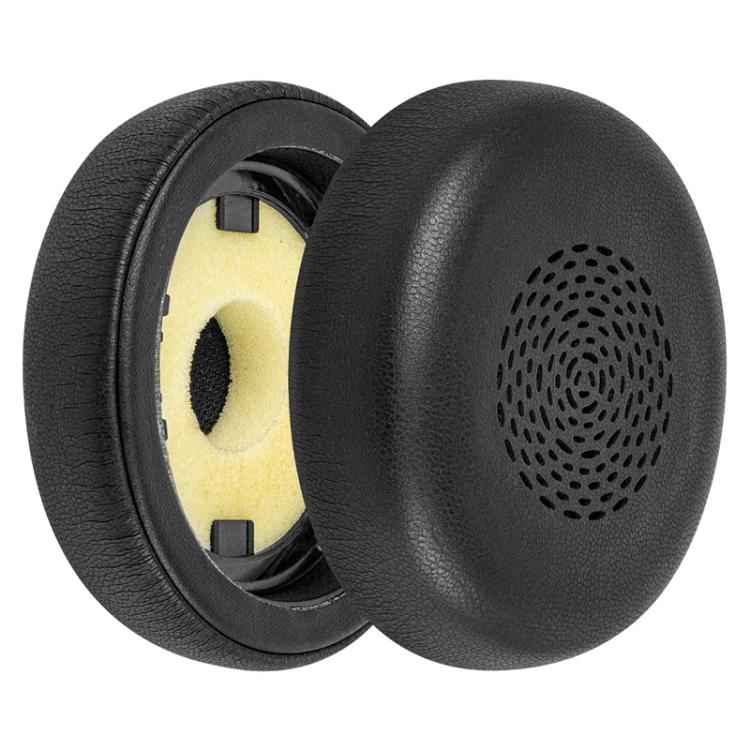 1 Pair Protein Leather Earpads For Jabra Evolve2 75