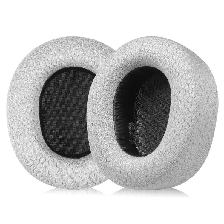 2pcs Football Net Earpads For SteelSeries Nova Pro, For SteelSeries Nova Pro(Black Snap-on), For SteelSeries Nova Pro(Grey Insert)