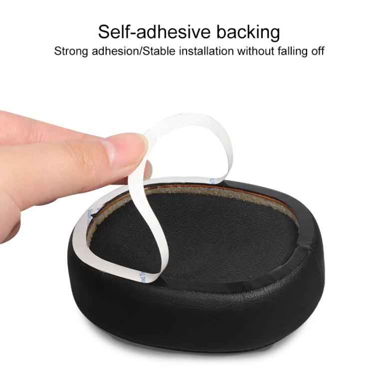 2pcs Protein Leather Replacement Earpads For 1MORE MK801