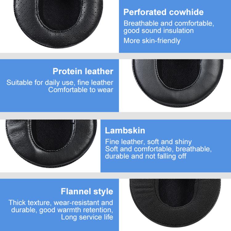 Sponge Earmuffs Replacement Earpads For Audeze Mobius, Protein Leather, Protein PU with Clip, Mesh Cloth with Clip, Protein PU Headband