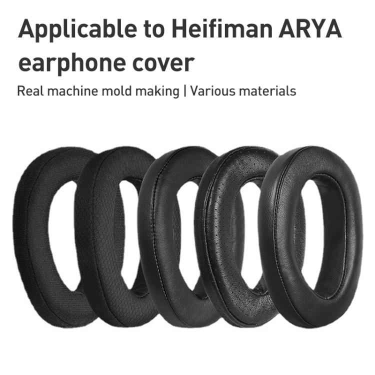 1 Pair Protein Leather Replacement Earpads For HIFIMAN EDITION X / XS / ANANDA / HE1000SE / ARYA