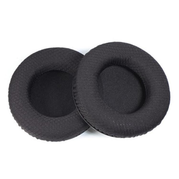 2pcs Self-adhesive Earpads For SteelSeries Siberia V1 / V2 / V3, Football Net, Ice Silk Fabric, Lambskin