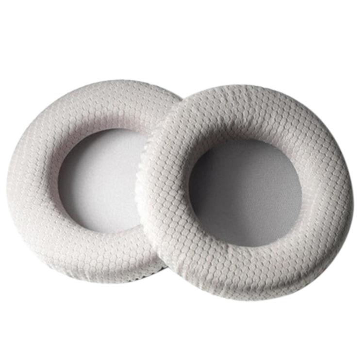2pcs Self-adhesive Earpads For SteelSeries Siberia V1 / V2 / V3, Football Net, Ice Silk Fabric, Lambskin