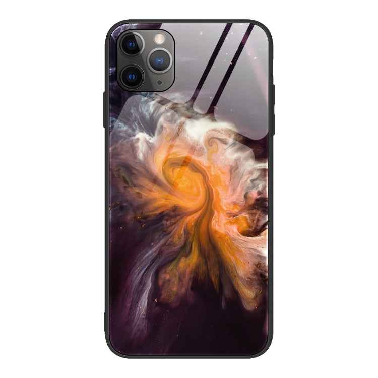 Marble Pattern Glass Protective Case, For iPhone 12 mini, For iPhone 12 Pro Max, For iPhone 11 Pro, For iPhone SE 2022 / SE 2020 / 8 / 7, For iPhone X