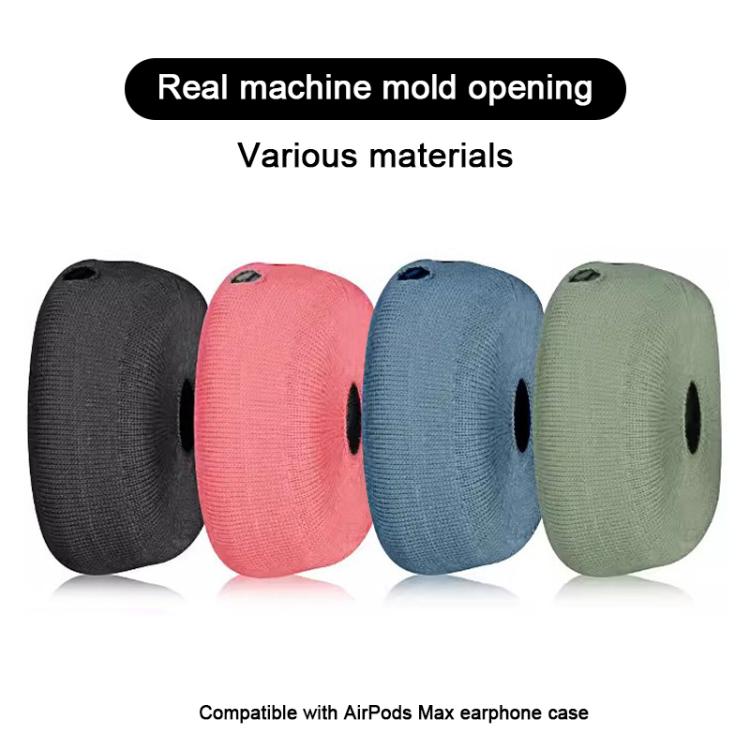 2pcs Knitted Earphone Dust Cover, For Apple AirPods Max