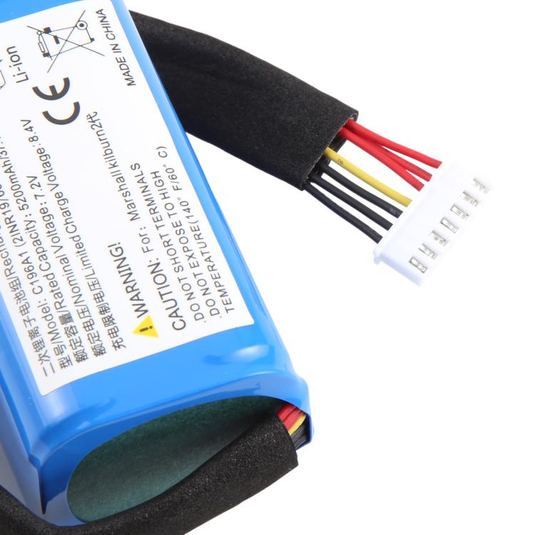 For Marshall Kilburn II C196A1 (2INR19/66-2) 5200mAh Battery, For Marshall Kilburn II