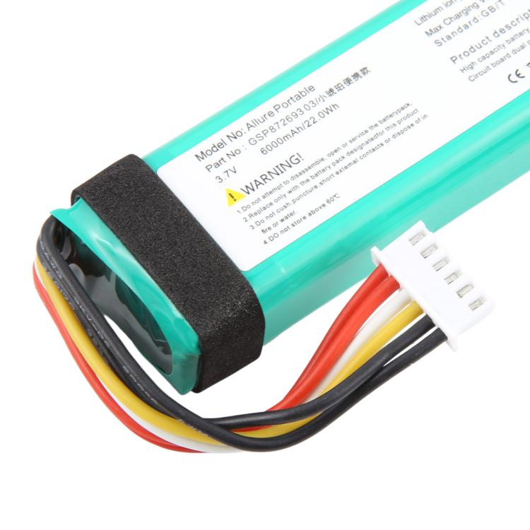 For Harman Kardon Allure Portable GSP872693 03 6000mAh Battery
