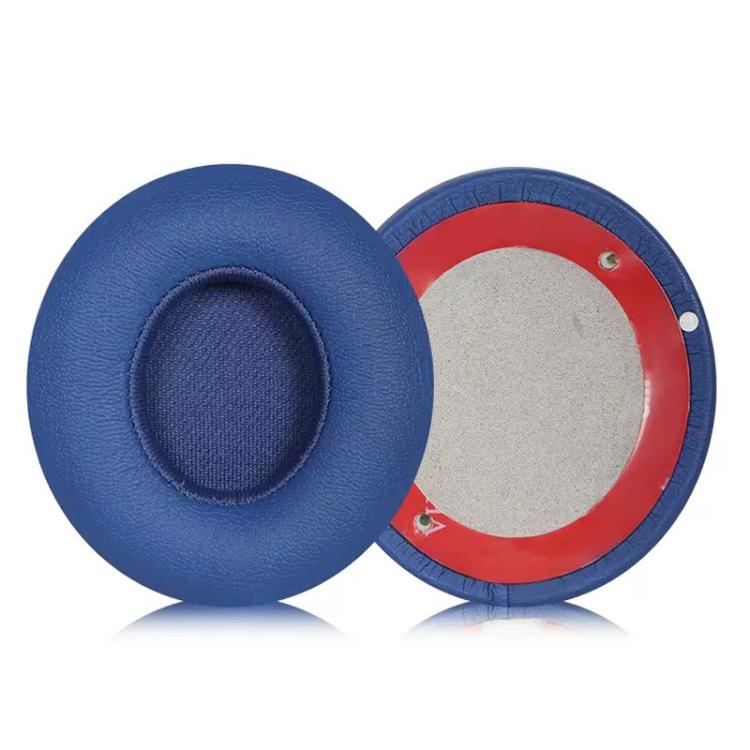 1 Pair Protein Leather Replacement Earpads For Beats Solo3 / Solo2, Protein Leather For Beats Solo3