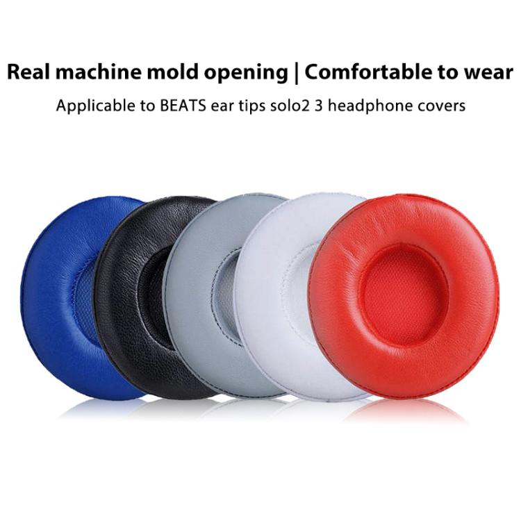 1 Pair Lambskin Replacement Earpads For Beats Solo3 / Solo2, Lambskin For Beats Solo3