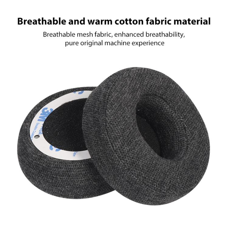 1 Pair Cotton Replacement Earpads For Beats Solo3 / Solo2, Cotton For Beats Solo3