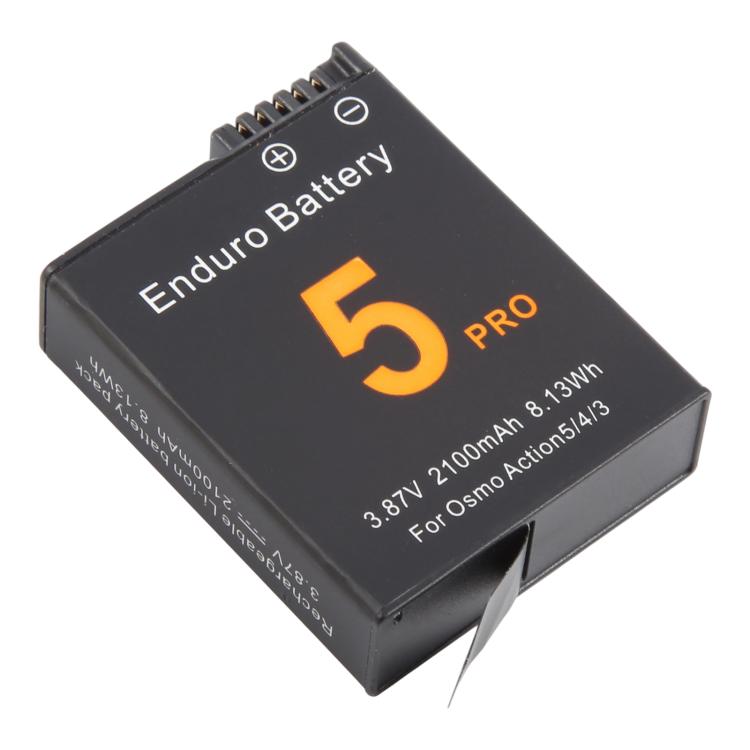 JH-ACT5 2100mAh Battery For DJI OSMO Action 5 Pro / 4 / 3