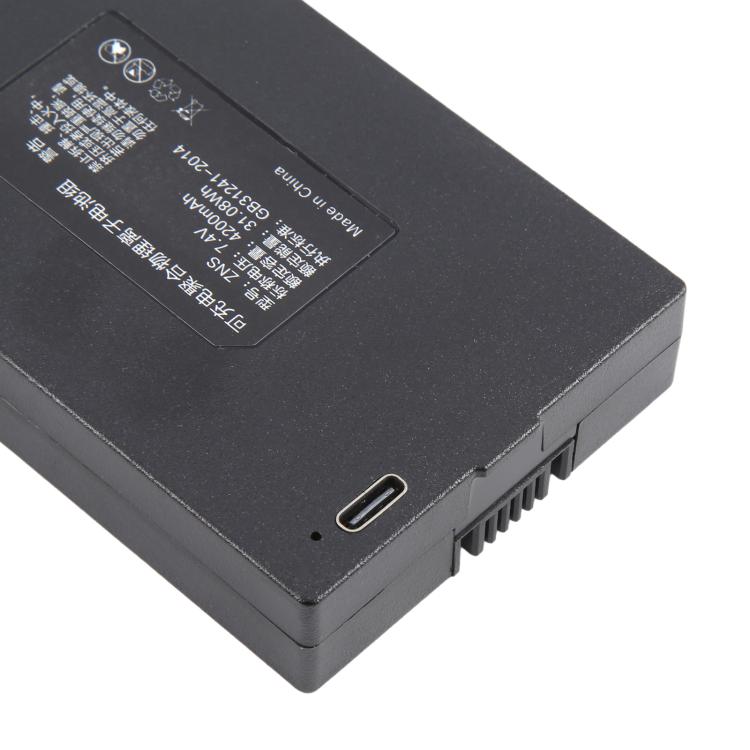 For Fingerprint Lock Smart Electronic Lock ZNS-09B1 4200mAh Battery