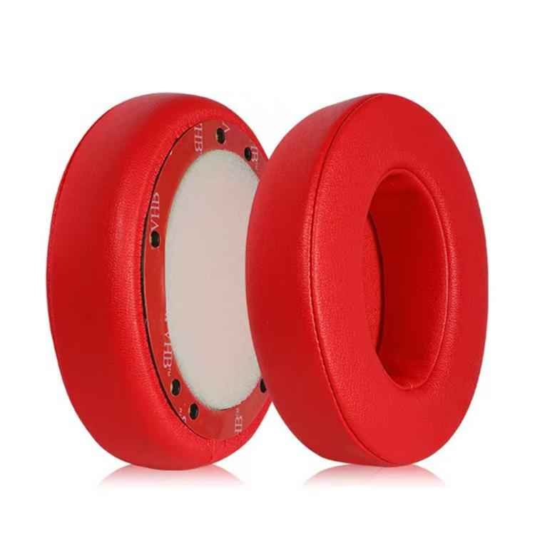 1 Pair Protein Leather Thickened 26mm Replacement Earpads For Beats Studio3 / 2