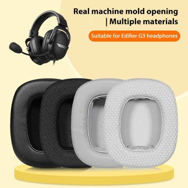 1 Pair Protein Leather Replacement Earpads For EDIFIER G5 / G50 / G35 / G3