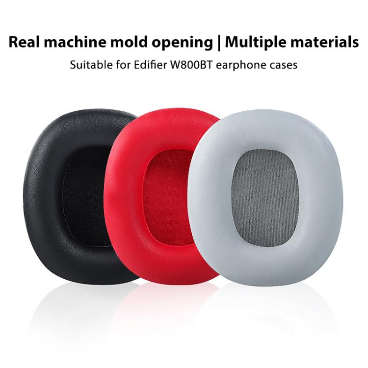 2pcs Ice Silk Cloth Snap-on Replacement Earpads For EDIFIER W800BT PLUS, Ice Silk Cloth For EDIFIER W800BT PLUS
