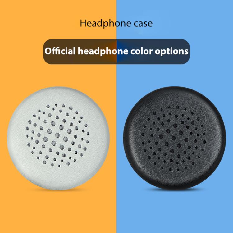 2pcs Protein Leather Replacement Earpads For EDIFIER H690 / W570BT / W670BT / H690P, For EDIFIER H690