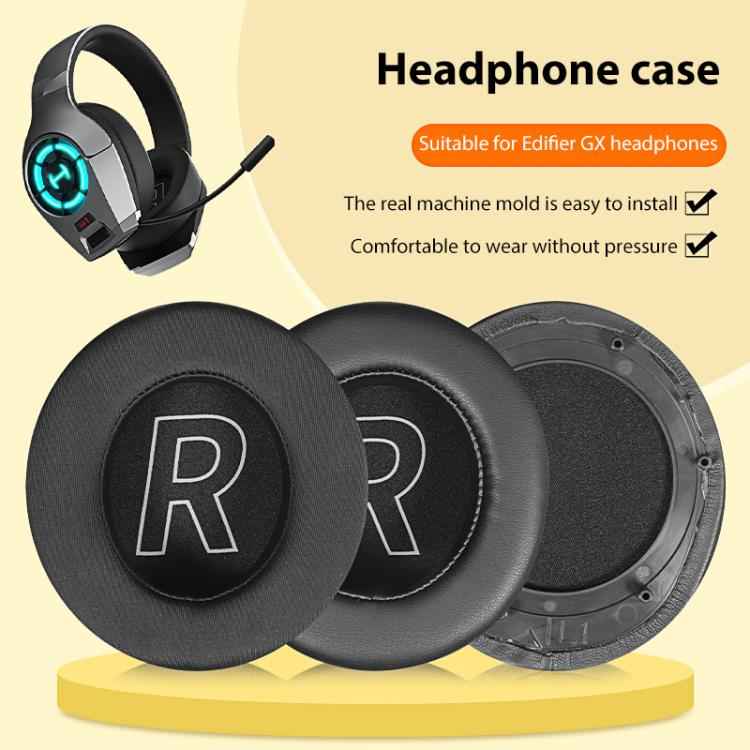 1 Pair Protein Leather Replacement Earpads For EDIFIER HECATE GX