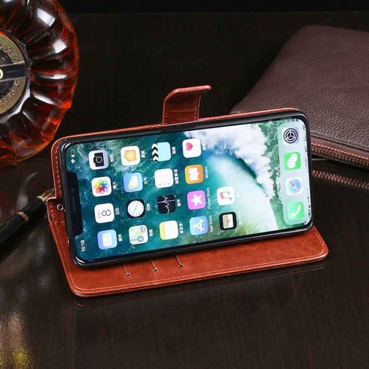 dewei Crazy Horse Texture Horizontal Flip Leather Case with Holder & Card Slots & Wallet, For iPhone XS