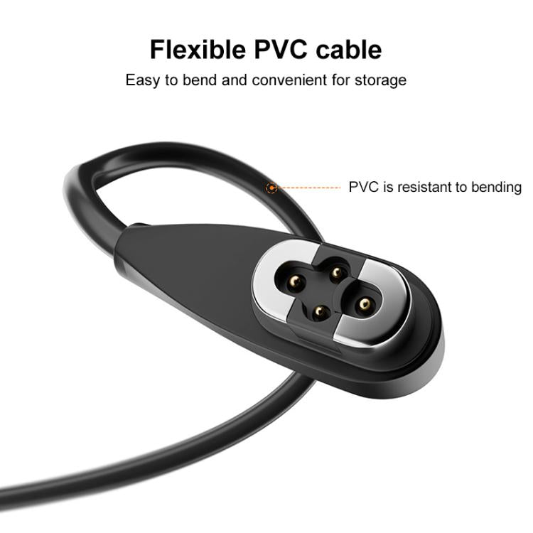 Bone Conduction Earphone Magnetic Charging Cable For Shokz OpenSwim Pro S710