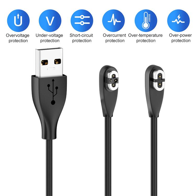 2 in 1 Magnetic Charging Cable For Shokz Bone Conduction Earphone