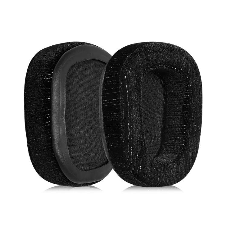 2pcs Insert Replacement Earpads For Logitech G533 / G633 / G635 / G933 / G935, Protein Leather, Mesh Fabric, Protein Leather and Ice Silk Fabric, Glitter Velvet, Lambskin