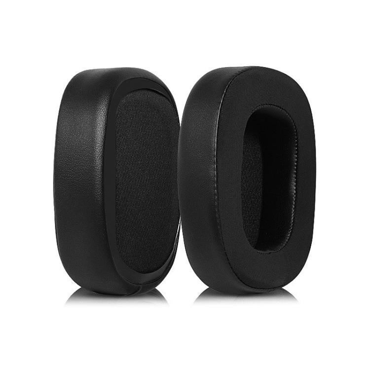 2pcs Hot Pressed Insert Replacement Earpads For Logitech G533 / G633 / G635 / G933 / G935, Protein Leather, Football Net Fabric, Protein Leather and Ice Silk Fabric
