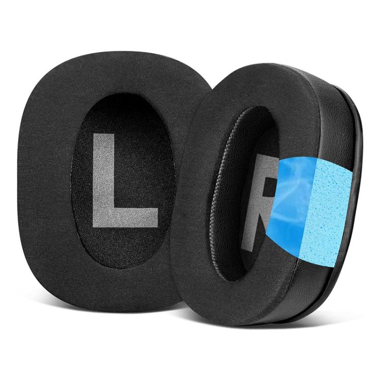 1 Pair Insert Replacement Earpads For Logitech G Pro X, Mesh Fabric, Ice Silk Fabric, Glitter Velvet, Protein Leather and Ice Silk Fabric, Lambskin, Plaited Interlock
