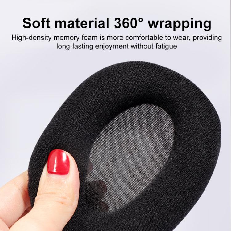 1 Pair Insert Replacement Earpads For Logitech G Pro X, Mesh Fabric, Ice Silk Fabric, Glitter Velvet, Protein Leather and Ice Silk Fabric, Lambskin, Plaited Interlock