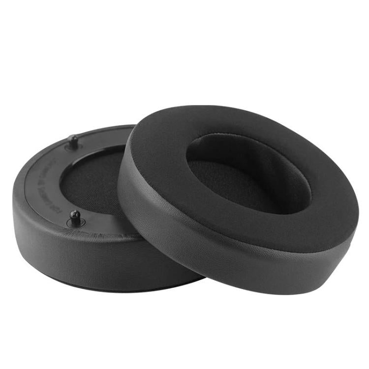 1 Pair Push Snap-on Replacement Earpads For Razer ManOWar 7.1, Lambskin, Protein Leather Ice Silk Fabric, Protein Leather