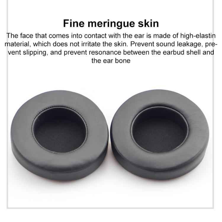1 Pair Push Snap-on Replacement Earpads For Razer ManOWar 7.1