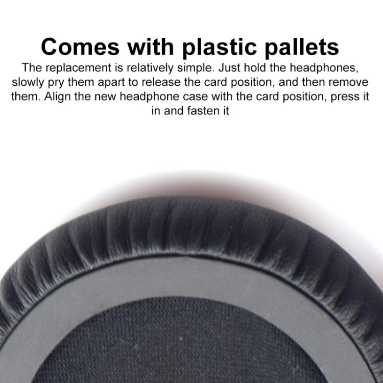 2pcs Insert Lambskin Replacement Earpads, For DENON AH-MM400