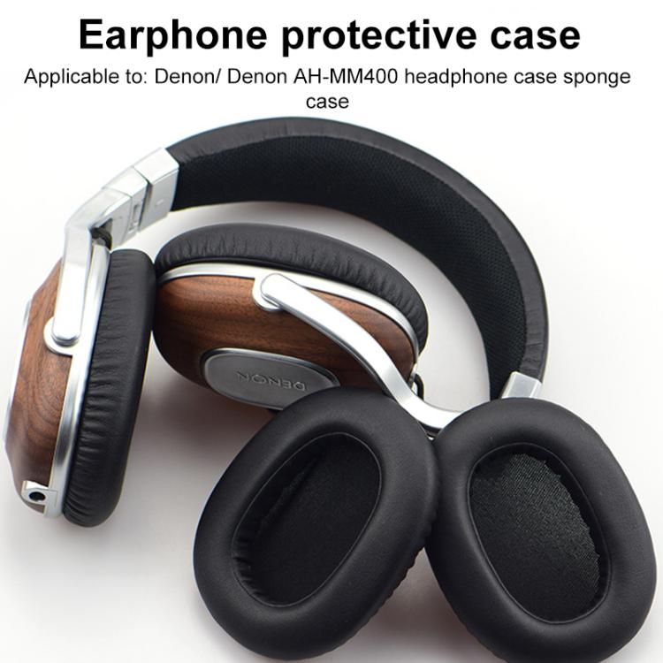 2pcs Insert Lambskin Replacement Earpads, For DENON AH-MM400