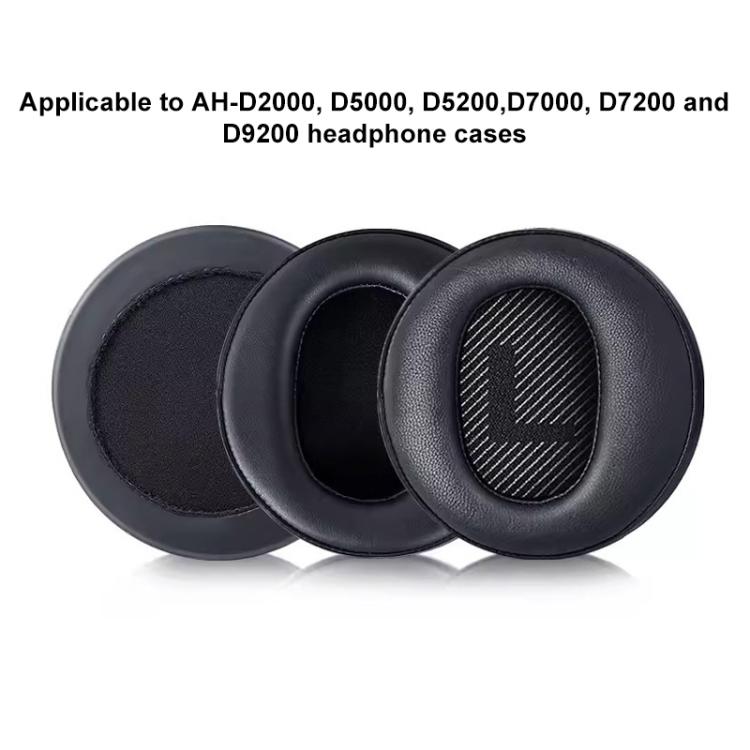2pcs Insert Hollow Style Replacement Earpads For DENON AH-D2000 / D5000 / D5200 / D7000, Lambskin, Protein Leather