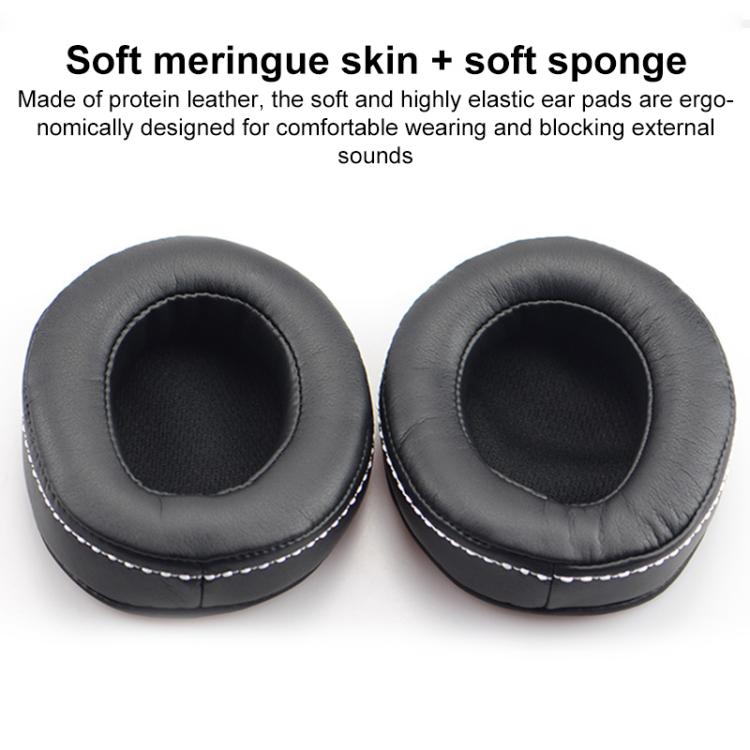 1 Pair Insert Lambskin Replacement Earpads, For DENON AH-D600 / D7100