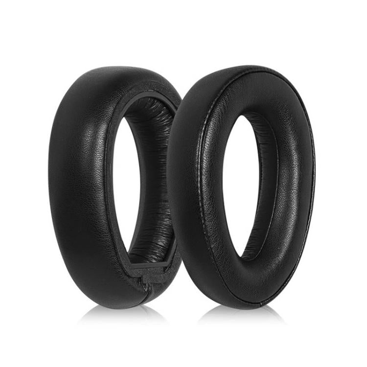 2pcs Snap-on Replacement Earpads For Sennheiser PXC550 / PXC480 / MB660, Thickened Protein Leather, Mesh, Lambskin, Flannel