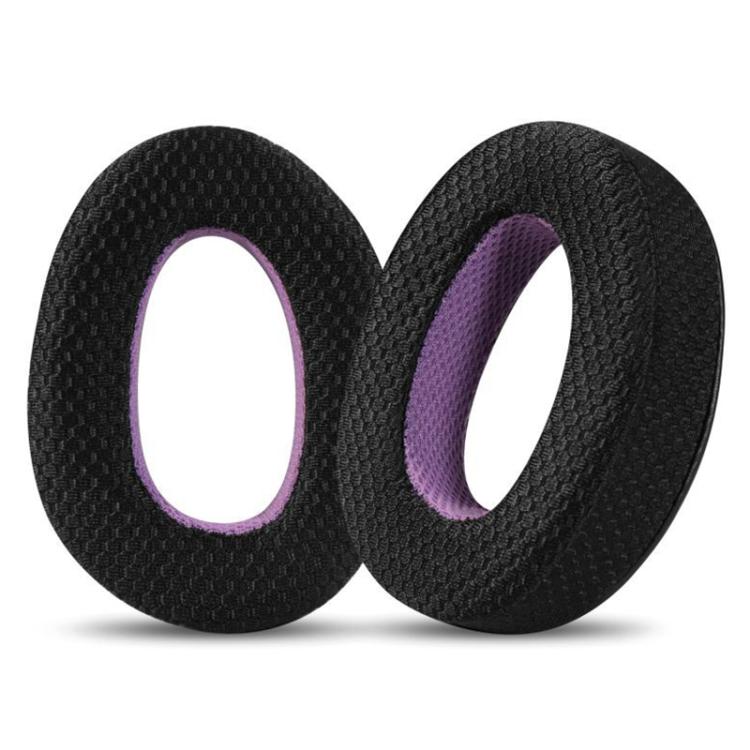 2pcs Insert Replacement Earpads For Sennheiser GSP370 / GSP300 / GSP350 / GSP305 / GSP301, Weaving Mesh For Sennheiser GSP370, Magic Ice Leather For Sennheiser GSP370